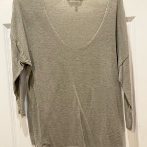 BKE Tan Relaxed Ribbed Shirt